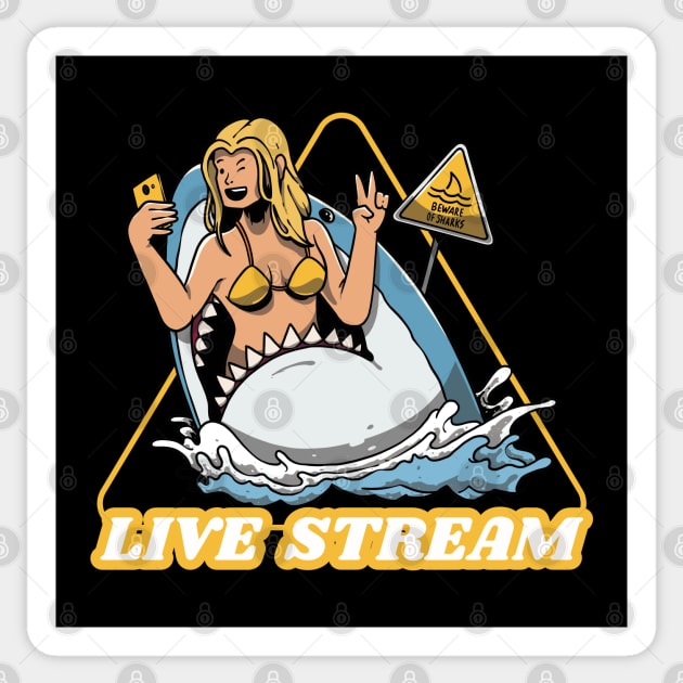 Live Stream Social Influencer Sticker by Prog Art N